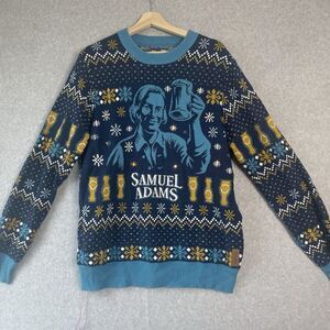 Tipsy Elves Samuel Adams Light Up Christmas Sweater XL
